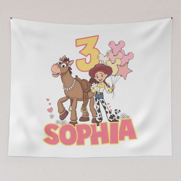 Item preview, Story Jessie Cowgirl and Bullseye Birthday designed and sold by TwolipfweddyTM.