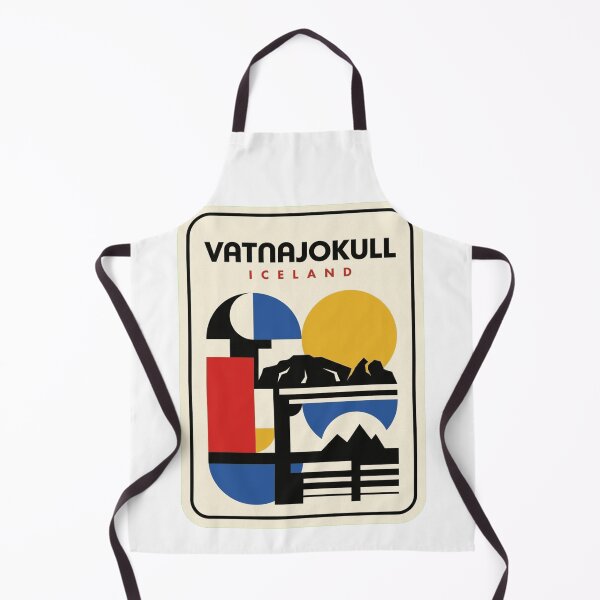 Item preview, Retro Vatnajokull Bauhaus Geometric Skyline designed and sold by k3rstman1.