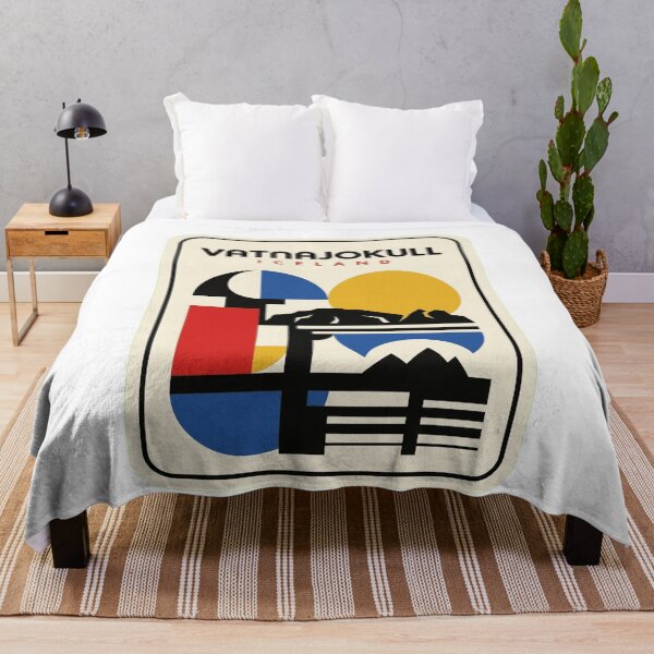 Item preview, Retro Vatnajokull Bauhaus Geometric Skyline designed and sold by k3rstman1.