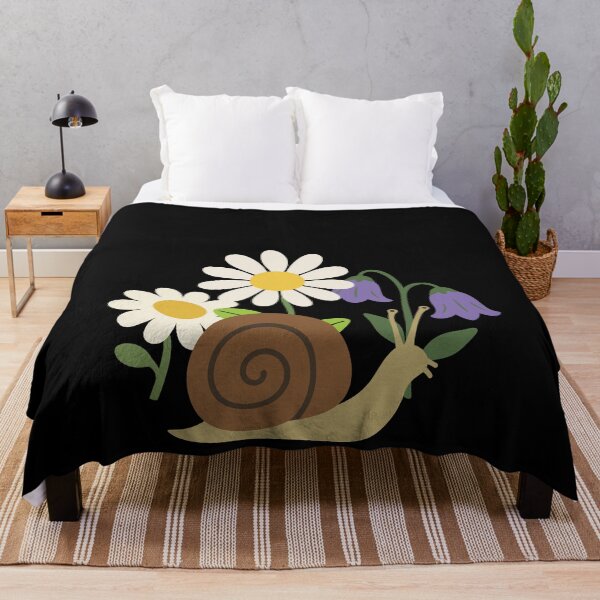 Item preview, Nature · Snail · Flowers designed and sold by Sir-Freaky.