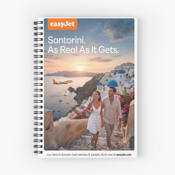 Artikelvorschau, easyJet – Ihre Reise beginnt. entworfen und verkauft von Skyframe Aviation.
