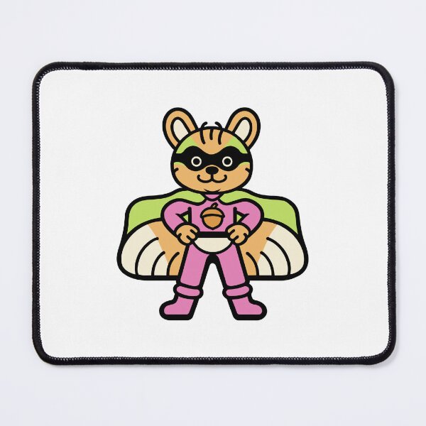 Item preview, Flying Squirrel Superhero with Cape designed and sold by BysonDesigns.