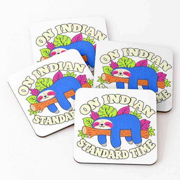 Item preview, On Indian Standard Time Funny Sloth designed and sold by maluhtown.