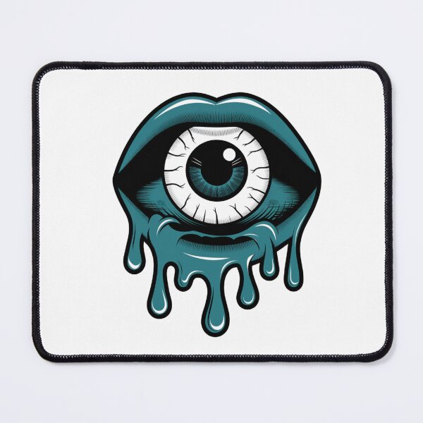 Item preview, Dripping Eye with Surreal Aesthetic designed and sold by RoxyBlazeStudio.