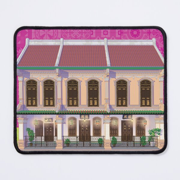 Item preview, Rumah Abu of Chan Family Illustration designed and sold by YoungLWorkshop.