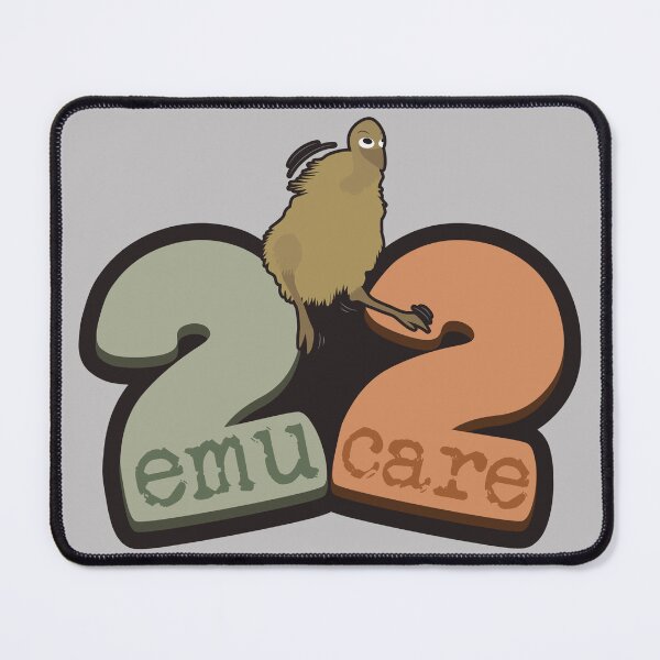 Item preview, Emu, crazy, bird designed and sold by RedPoppyStudio.