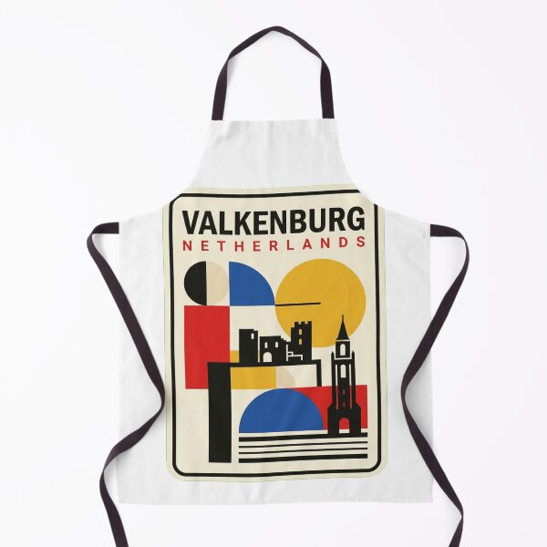 Item preview, Retro Valkenburg Bauhaus Geometric Skyline designed and sold by k3rstman1.