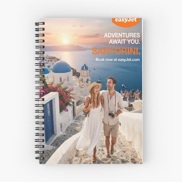 Item preview, easyJet Fly Somewhere Beautiful designed and sold by Skyframe Aviation.