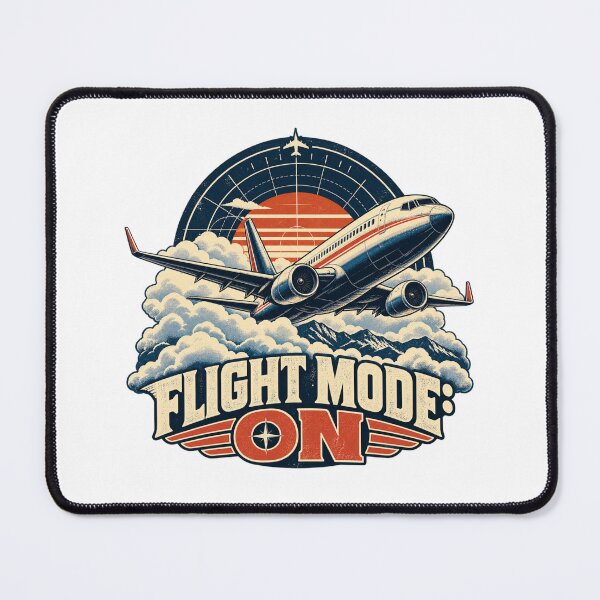 Item preview, Flight Mode On Vintage Aviation Airplane Retro Travel designed and sold by selvashop.