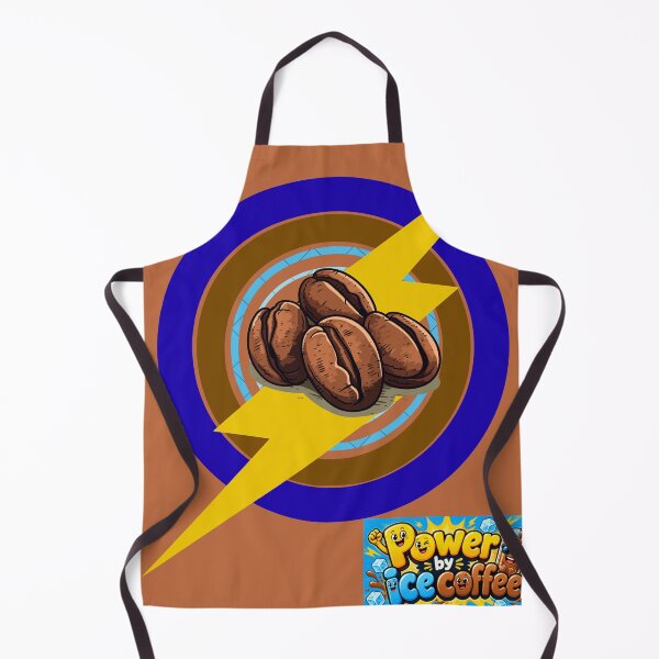 Item preview, Power by Iced coffee Lighting Bolt Art designed and sold by ngalalem.