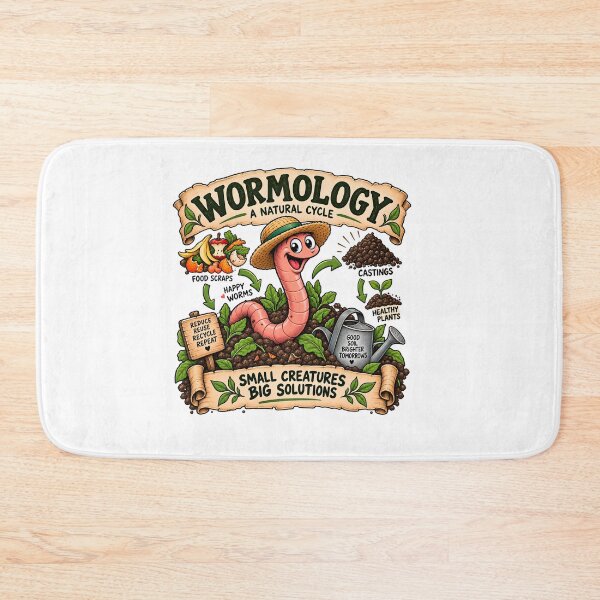 Item preview, Wormology A Natural Cycle Vintage Vermicomposting designed and sold by FindYouByZ.