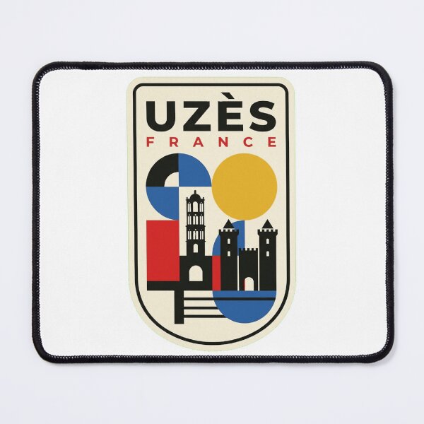 Item preview, Retro Uzès Bauhaus Geometric Skyline designed and sold by k3rstman1.