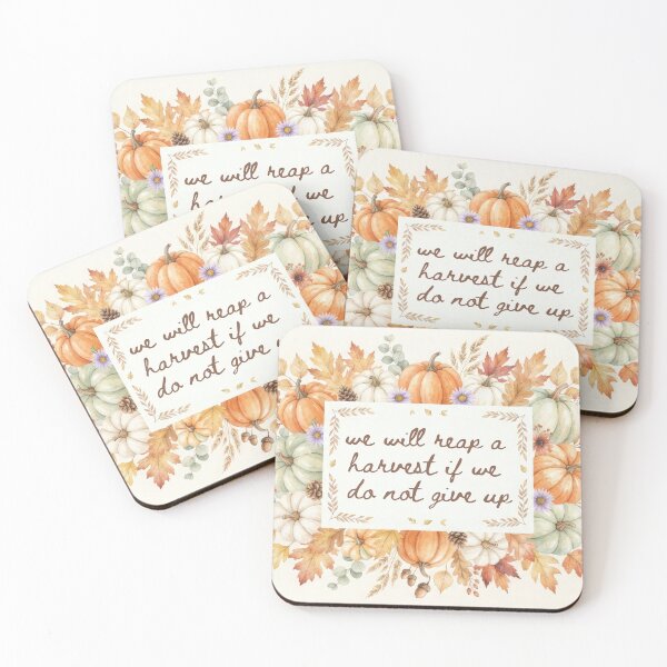 Item preview, Autumn Harvest Blessing Watercolor designed and sold by Faith-and-Frost.