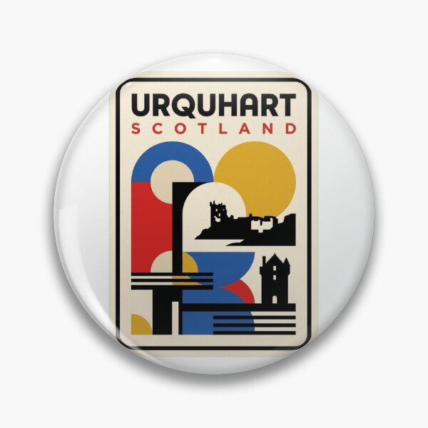 Item preview, Retro Urquhart Bauhaus Geometric Skyline designed and sold by k3rstman1.