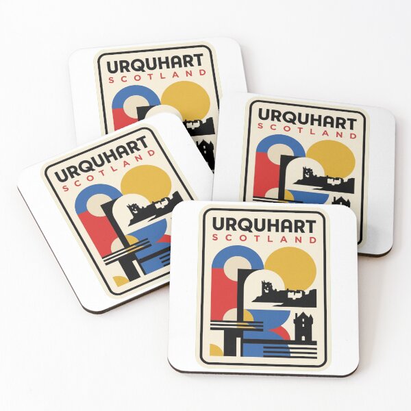 Item preview, Retro Urquhart Bauhaus Geometric Skyline designed and sold by k3rstman1.