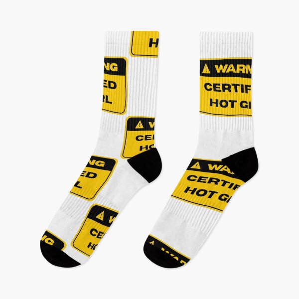 Item preview, WARNING CERTIFIED HOT GIRL designed and sold by Johns-Cave.