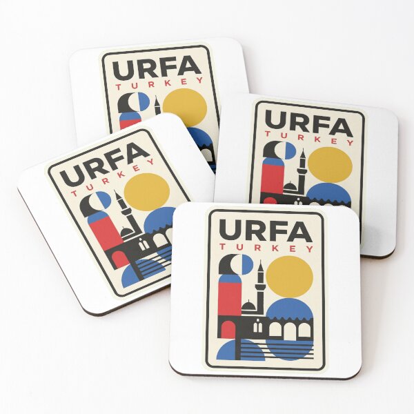 Item preview, Retro Urfa Bauhaus Geometric Skyline designed and sold by k3rstman1.