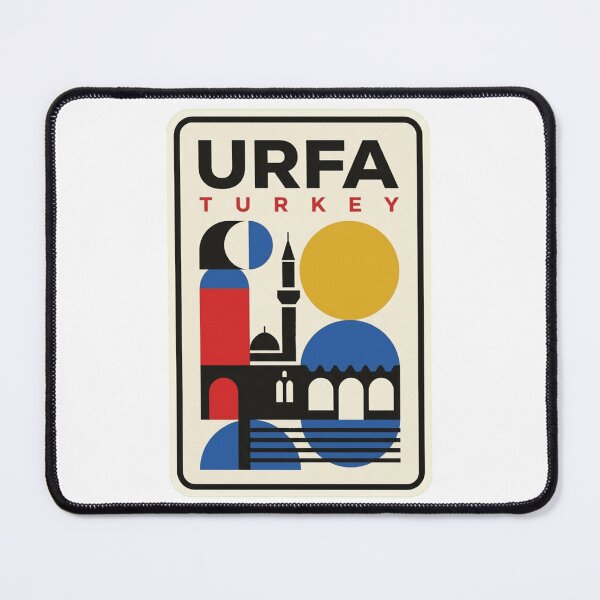 Item preview, Retro Urfa Bauhaus Geometric Skyline designed and sold by k3rstman1.