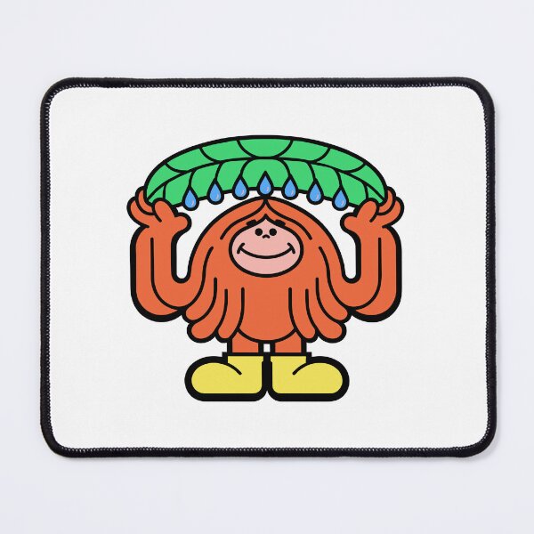 Item preview, Orangutan Using a Leaf as an Umbrella designed and sold by BysonDesigns.