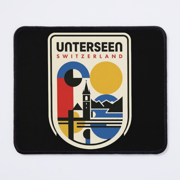Item preview, Retro Unterseen Bauhaus Geometric Skyline designed and sold by k3rstman1.