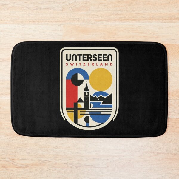 Item preview, Retro Unterseen Bauhaus Geometric Skyline designed and sold by k3rstman1.