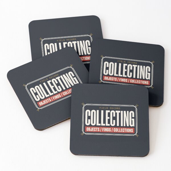Item preview, Field Record Collector Active Status Retro Label designed and sold by SplashTastic.