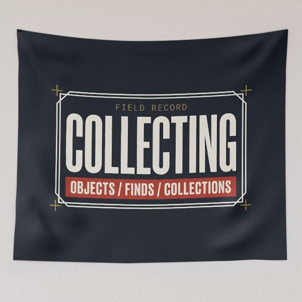 Item preview, Field Record Collector Active Status Retro Label designed and sold by SplashTastic.