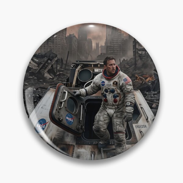 Item preview, Astronaut returns to devastated world designed and sold by WiseBow.