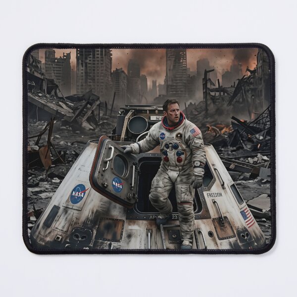 Item preview, Astronaut returns to devastated world designed and sold by WiseBow.