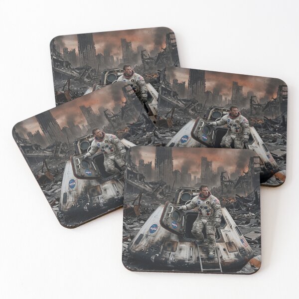 Item preview, Astronaut returns to devastated world designed and sold by WiseBow.