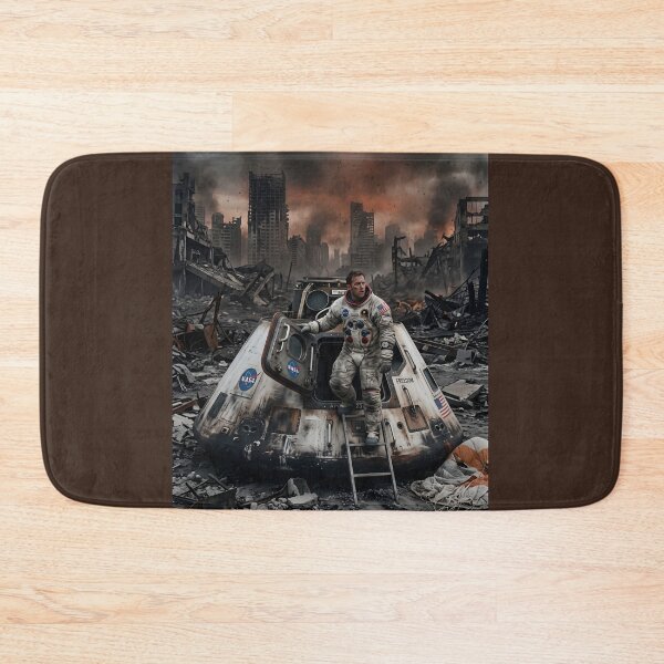 Item preview, Astronaut returns to devastated world designed and sold by WiseBow.