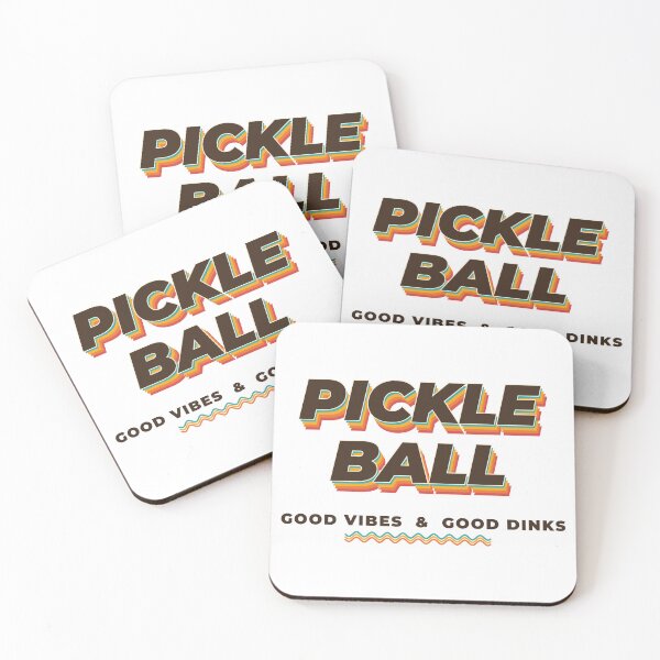 Item preview, Retro 70s Pickleball Good Vibes Good Dinks designed and sold by CourtCultureHQ.