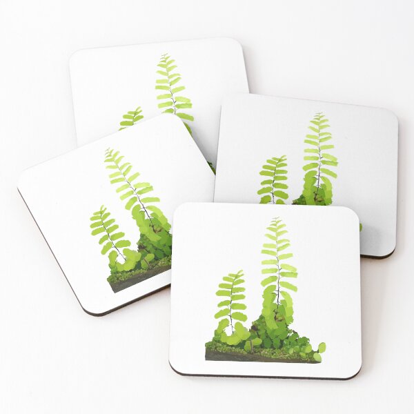 Item preview, Vector illustration of green fern leave. designed and sold by MiMee4451.