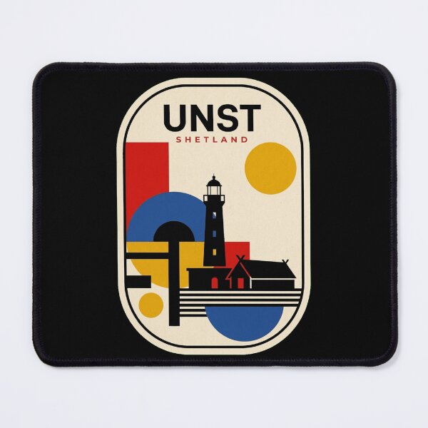 Item preview, Retro Unst Bauhaus Geometric Skyline designed and sold by k3rstman1.