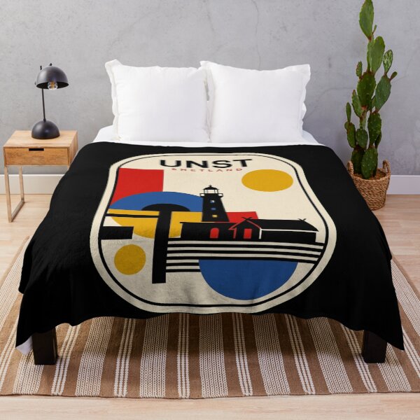 Item preview, Retro Unst Bauhaus Geometric Skyline designed and sold by k3rstman1.