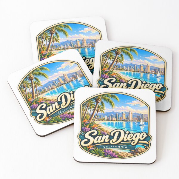 Item preview, San Diego California  designed and sold by PamLeeDesign.