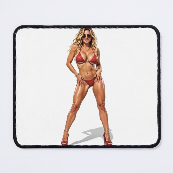 Aperçu de l'œuvre Blonde en bikini créée et vendue par Bubbagogos.
