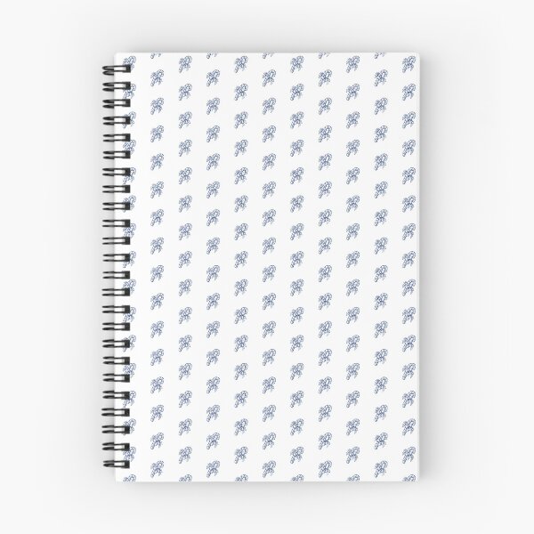 Item preview, Navy Blue Vintage Christmas Candy Cane Design designed and sold by pattern-archive.