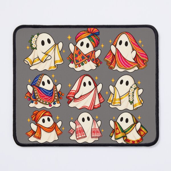Item preview, Indian State Ghosts – Cute Desi Halloween designed and sold by maluhtown.