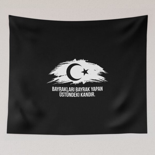 Item preview, Türkiyem Turkey Turkey flag designed and sold by Nessshirts.