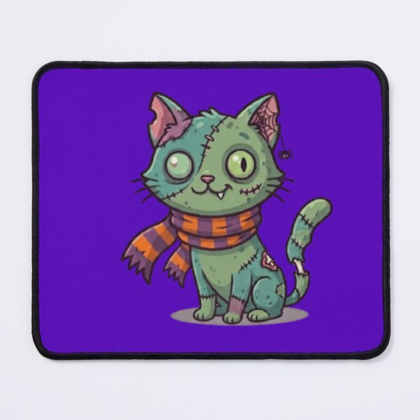Item preview, Zombie Cat - Spooky Halloween Kitten designed and sold by cutbeastfactory.