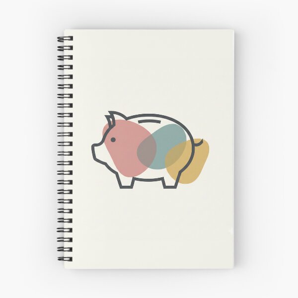 Item preview, Minimalist Piggy Bank Savings Money Art designed and sold by Glitchart66.