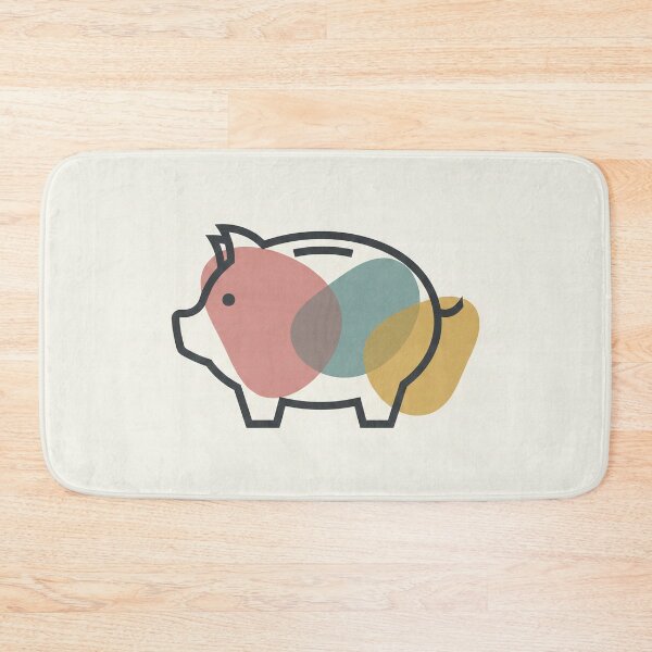Item preview, Minimalist Piggy Bank Savings Money Art designed and sold by Glitchart66.