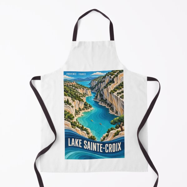 Item preview, Lake Sainte-Croix - France designed and sold by GoodOldVintage.