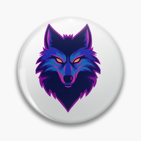 Item preview, Neon Blue Wolf  designed and sold by manexus.