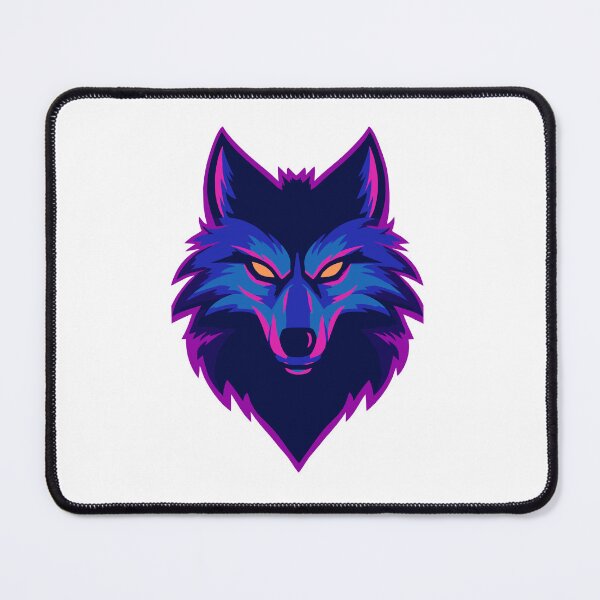 Item preview, Neon Blue Wolf designed and sold by manexus.