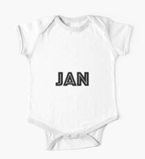 Font Name Jan One Piece - Short Sleeve
