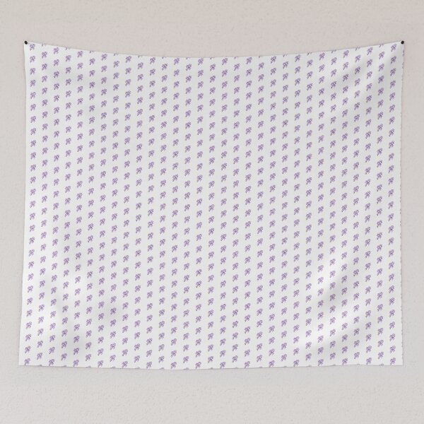 Item preview, Dark Purple Vintage Christmas Candy Cane Design designed and sold by pattern-archive.