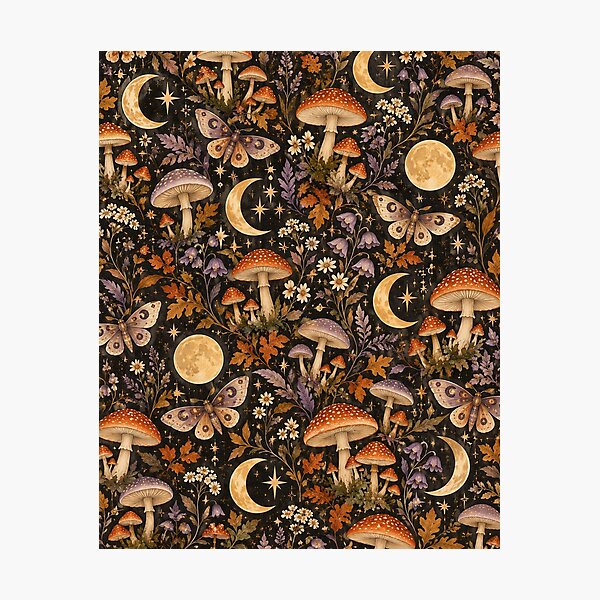 Item preview, Mushroom Moonlight designed and sold by BaShert.