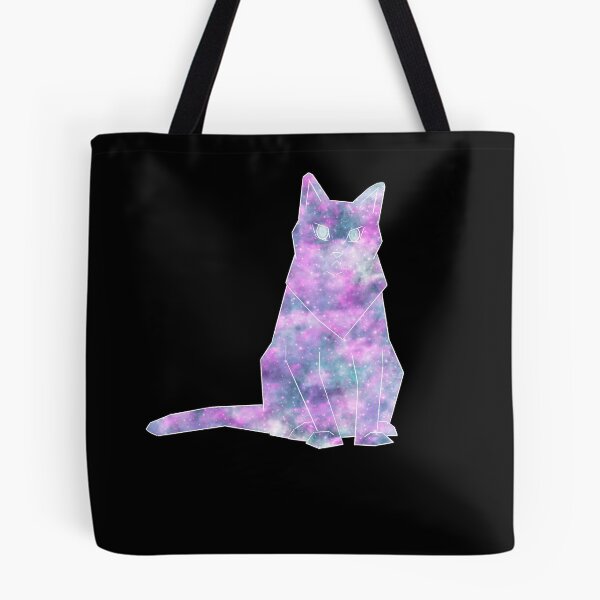 Item preview, Elegant Pastel Galaxy Space Cat designed and sold by ClarissaDoodles.
